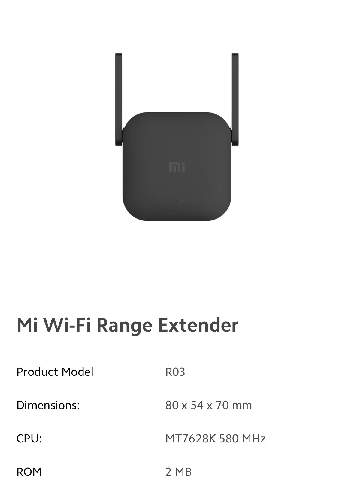 Xiaomi Pro 300Mbps WiFi Extender Booster with Dual Antennas, 2.4G Wireless Repeater for Enhanced Home Router Signal Amplification showcase 11