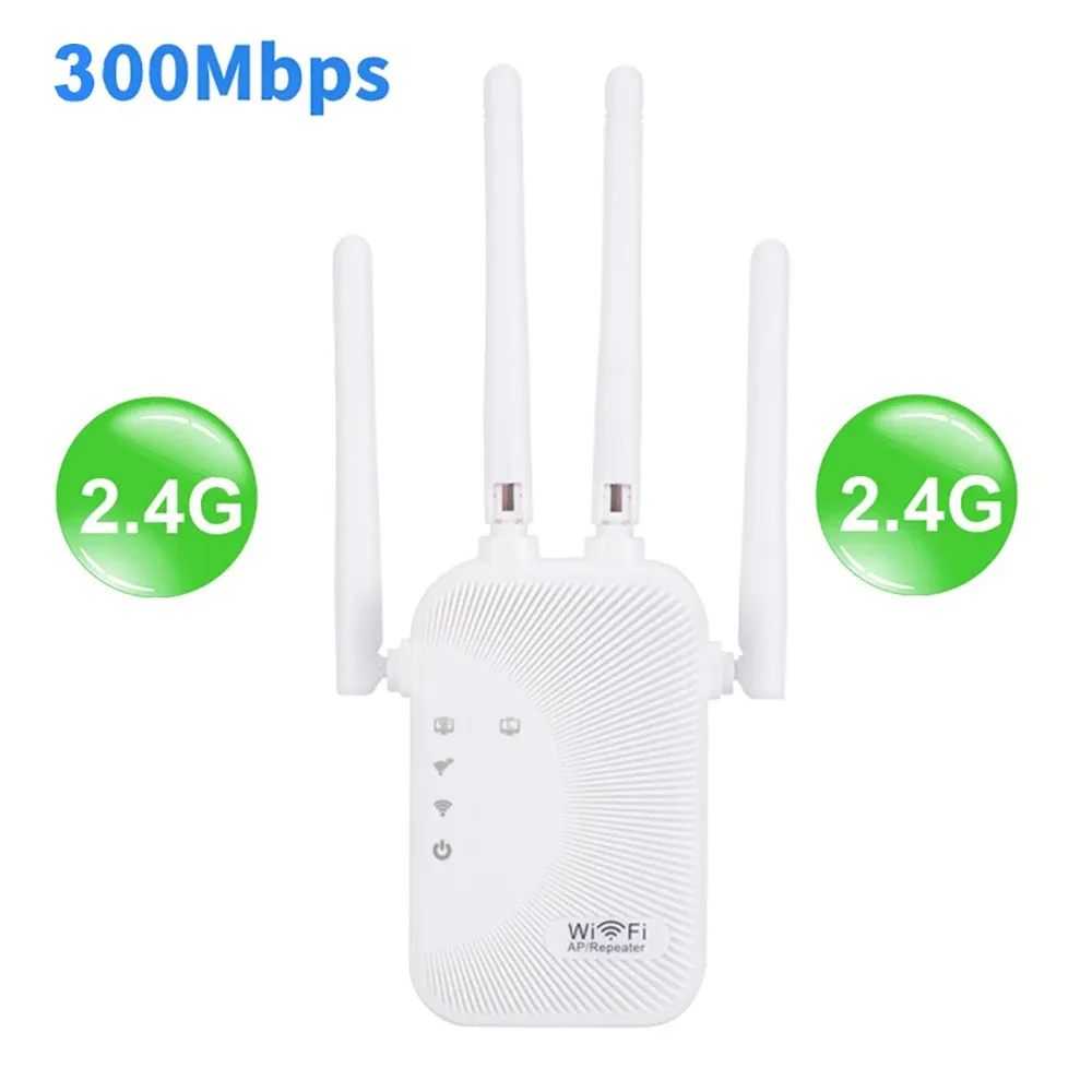 AC1200M Dual Band WiFi Repeater Extender 1200Mbps 2.4G/5GHz Signal Booster with 4 High Gain Antennas, Eliminate Dead Zones for Home & Office showcase 8