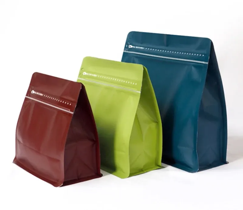 25Pcs Resealable Aluminum Foil Coffee Bags with Valve - Thickened Zip Lock Pouches for Tea, Nuts, Snacks, Dried Flowers, Food Grade Packaging showcase 9