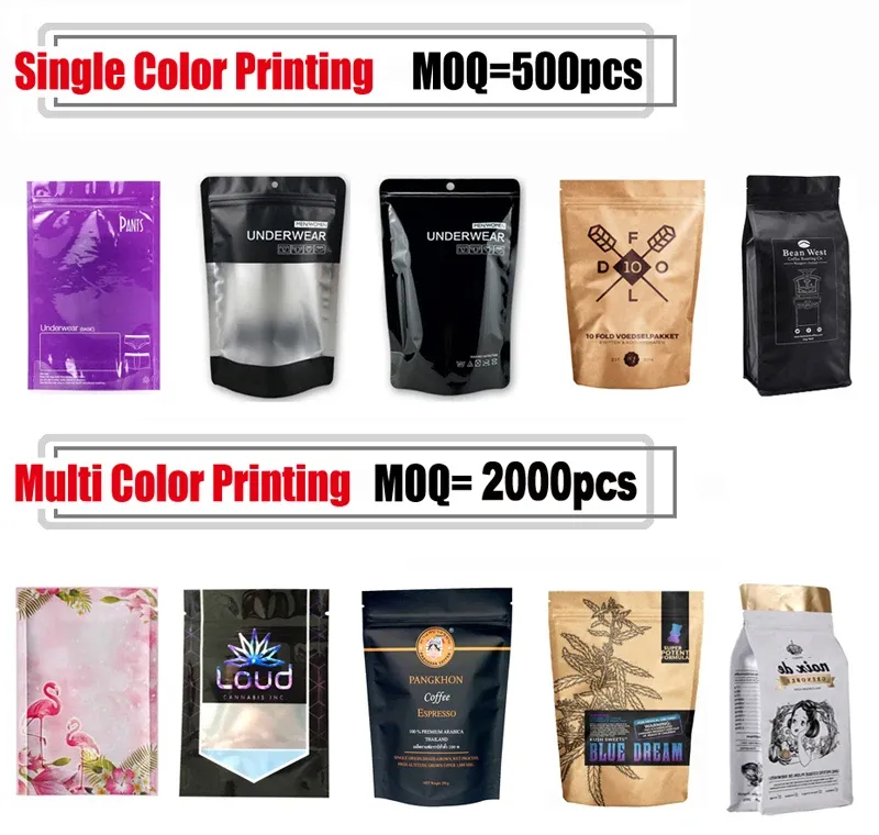 25Pcs Resealable Aluminum Foil Coffee Bags with Valve - Thickened Zip Lock Pouches for Tea, Nuts, Snacks, Dried Flowers, Food Grade Packaging showcase 27