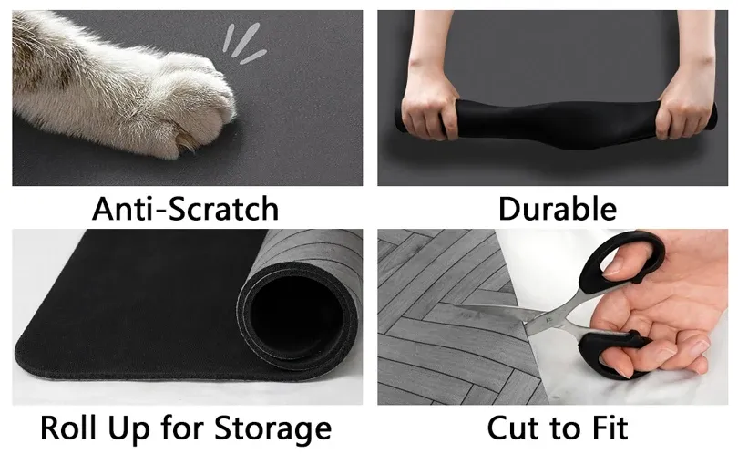 Waterproof Pet Feeding Mat for Dogs & Cats - Absorbent, Quick Dry, Non-Slip Placemat for Food & Water Bowls, Easy Clean Durable Pet Supplies showcase 7