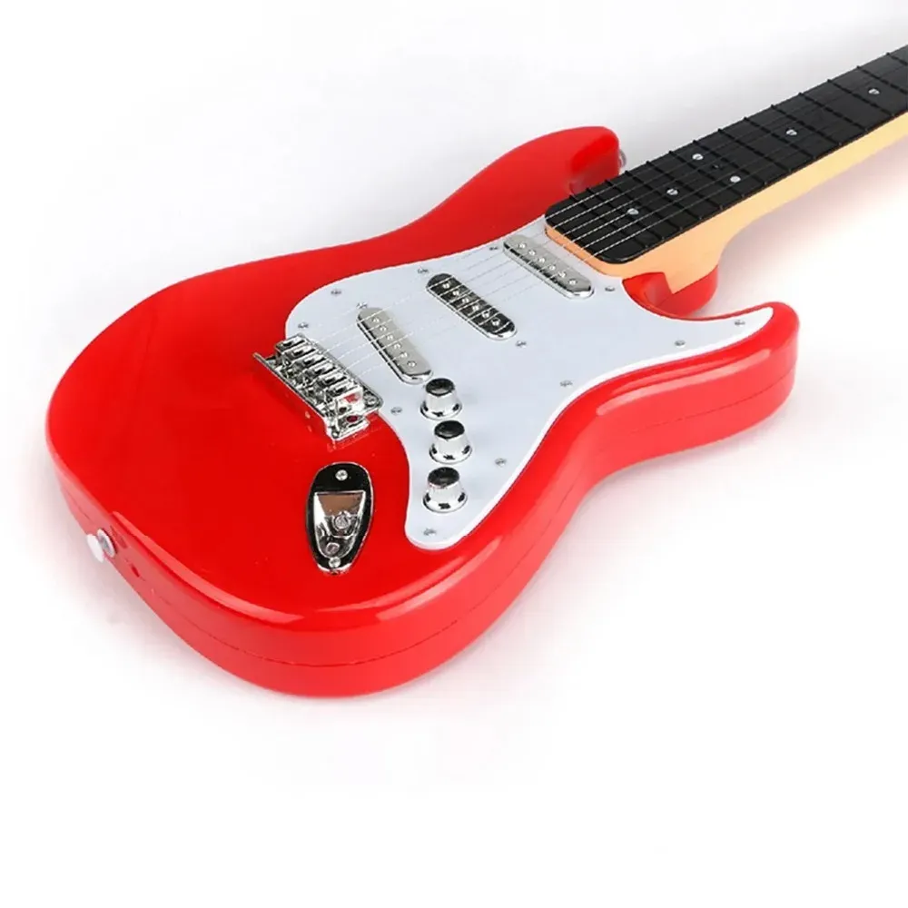 Children's 4-String Electric Guitar Toy with Music and Lights - Beginner Ukulele Style Musical Instrument for Kids Ages 8+ showcase 10