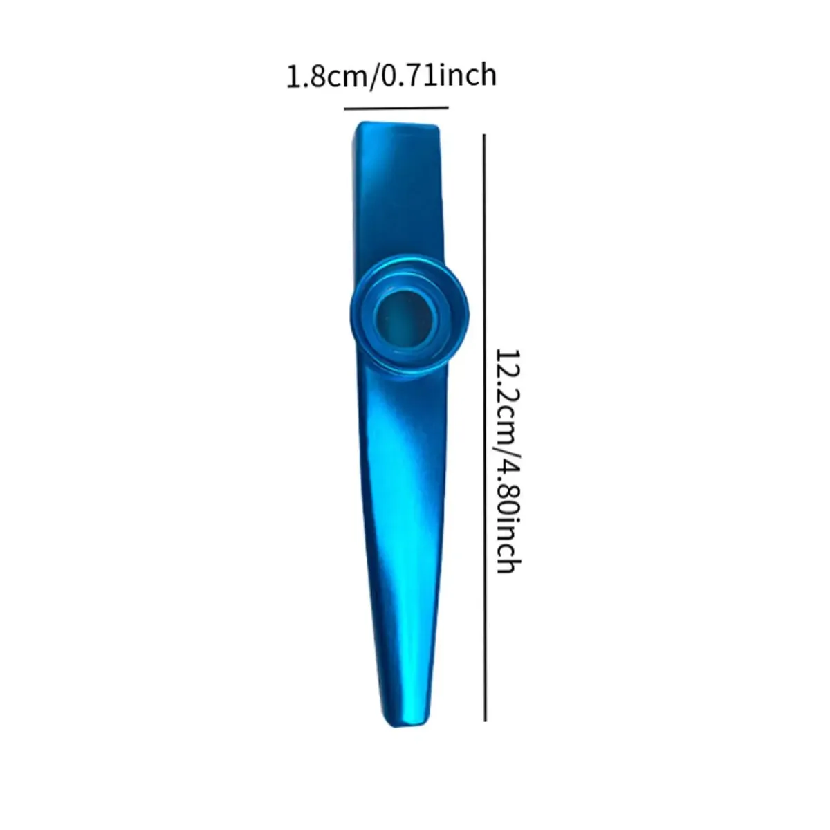 Metal Kazoos for Beginners - Portable Mouth Flute Companion for Ukulele, Guitar, and Parties - Lightweight Aluminum Alloy Instrument showcase 6