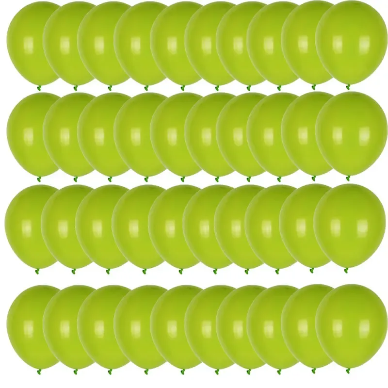 40pcs Retro Dark Green Balloons Set with Confetti for Jungle Safari Animal Birthday Party Decorations, Ideal for Kids Boy Baby Shower Favors showcase 8