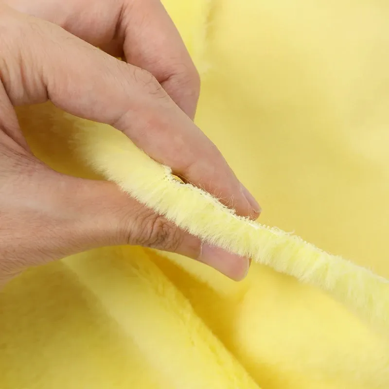 Soft Imitation Rabbit Fur Fabric 50x50cm/1m - Plush Material for DIY Crafts, Scarves, Dolls, and Background Displays thumbnail 5