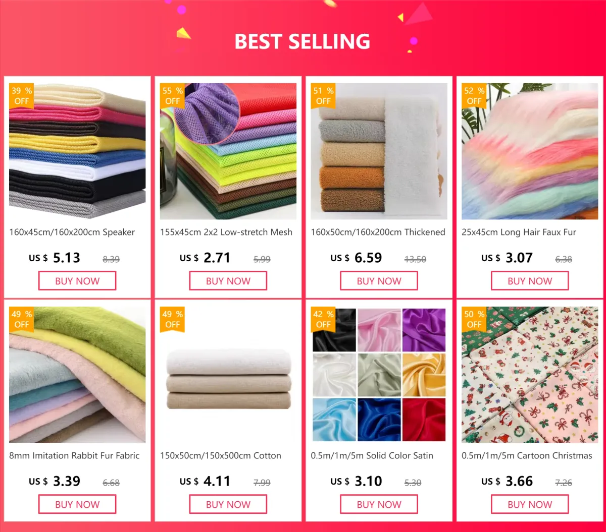 Soft Imitation Rabbit Fur Fabric 50x50cm/1m - Plush Material for DIY Crafts, Scarves, Dolls, and Background Displays showcase 1