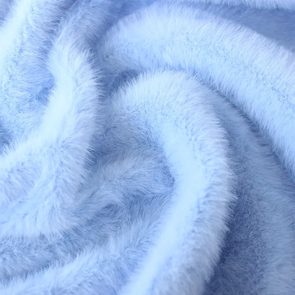 5mm Plush Faux Fur Fabric - Soft Artificial Fur for DIY Crafts, Bags, Doll Clothing, and Home Decor - Thickened Encryption Material thumbnail 3
