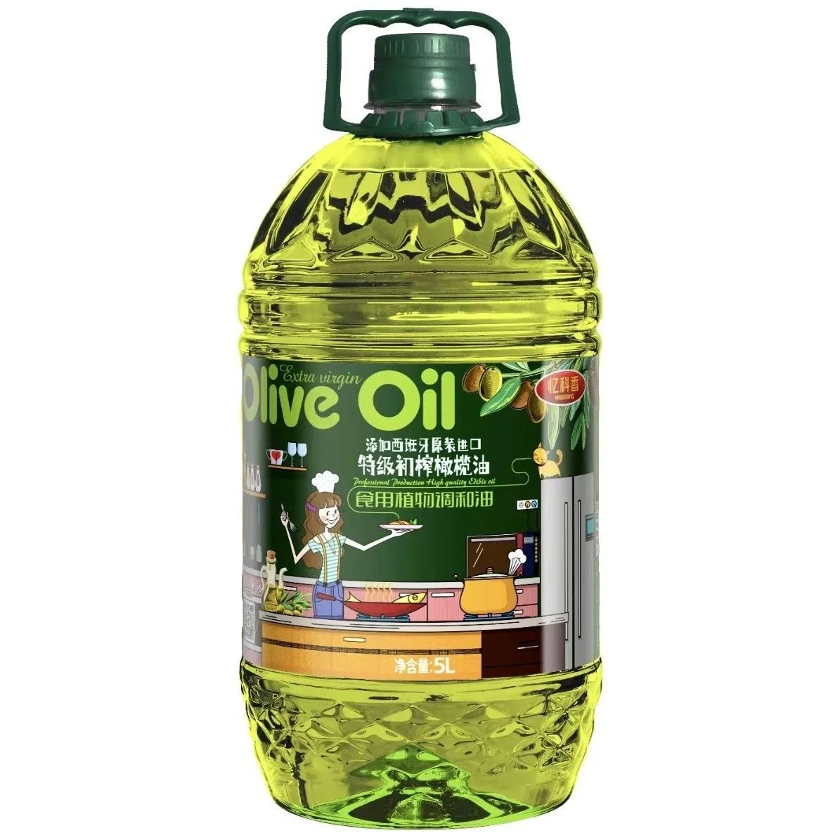 Extra Virgin Olive Oil Bottle