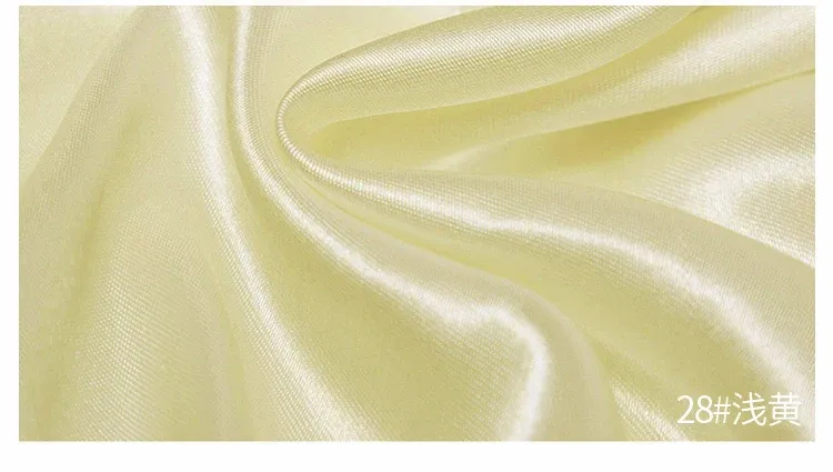 50cm-5m Satin Lining Fabric 150cm Wide - Polyester for Sewing Dresses, Pajamas, Tablecloths, DIY Crafts & Decorations showcase 27