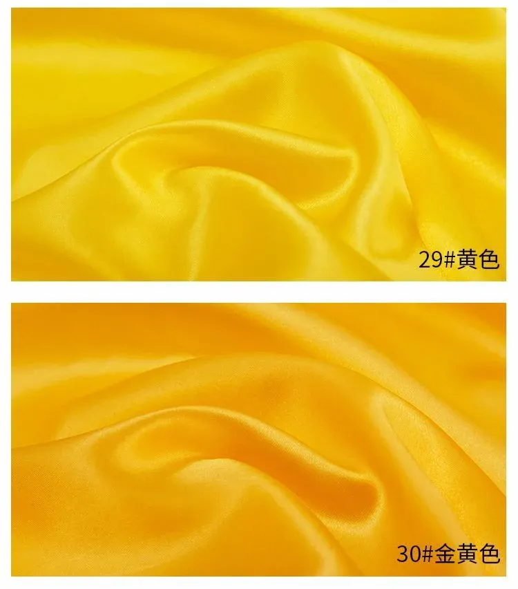 50cm-5m Satin Lining Fabric 150cm Wide - Polyester for Sewing Dresses, Pajamas, Tablecloths, DIY Crafts & Decorations showcase 28