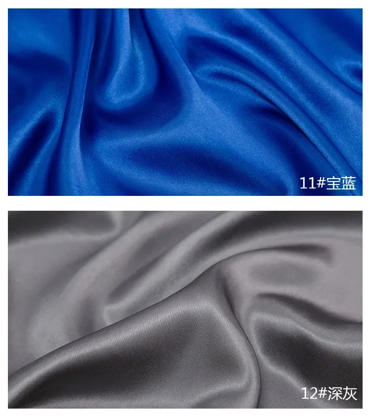 50cm-5m Satin Lining Fabric 150cm Wide - Polyester for Sewing Dresses, Pajamas, Tablecloths, DIY Crafts & Decorations showcase 18