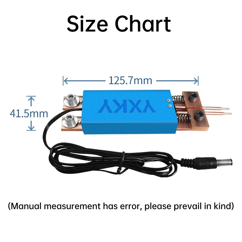 Portable Mini Spot Welder Kit with Integrated Pen, 0.25mm Weldable, Automatic Trigger for DIY 18650 Battery Packs, Durable & Fast Heat Dissipation thumbnail 3