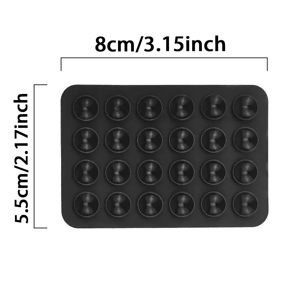 3M Adhesive Silicone Suction Cup Phone Holder Stand for Selfies & Videos - Non-Slip Candy Color Mount showcase 4