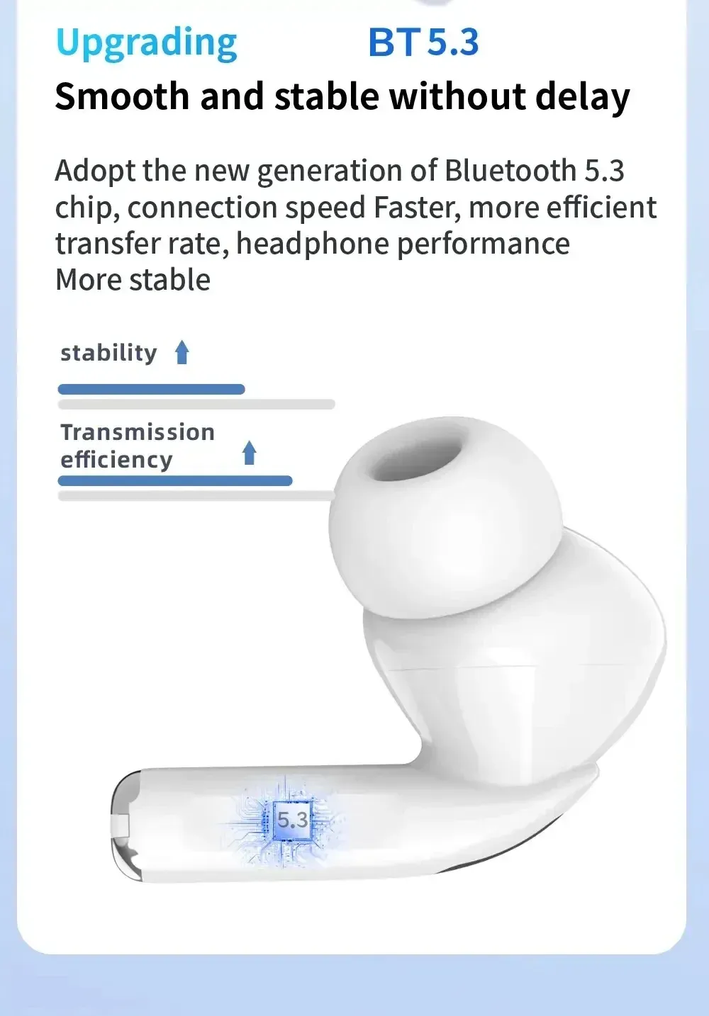 Air Pro 5 TWS Max Wireless Bluetooth Earphones, In-Ear Noise Cancelling Sport Earbuds with Microphone for Apple iPhone, Universal Headset for Outdoor Use showcase 12