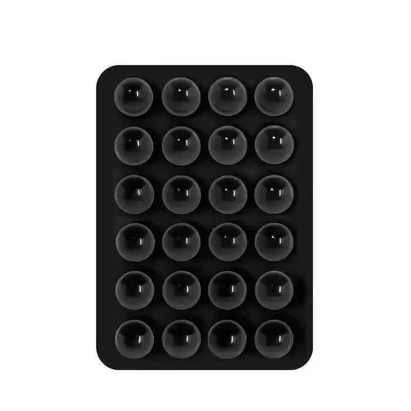 Silicone Suction Cup Phone Holder Mat - Universal Anti-Slip Wall Mount Stand for Phone Cases, Power Banks - Portable 8.5x5.5cm showcase 10