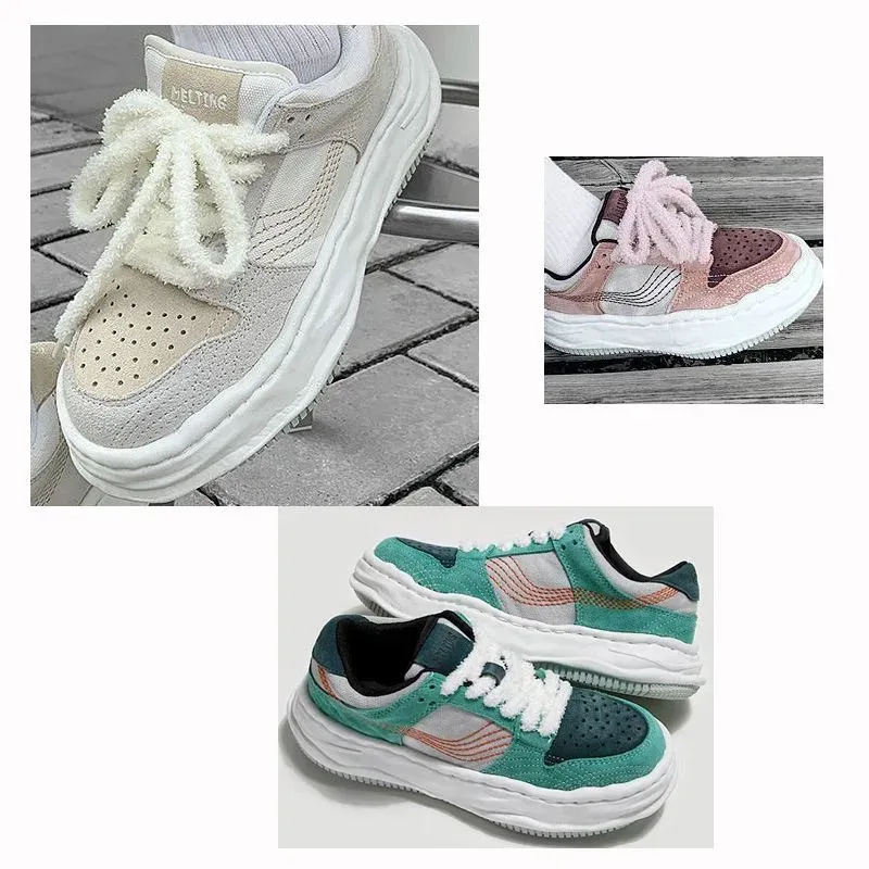 Cute Plush Sneakers Shoelaces for Men & Women - 0.8cm Wide Flat White Laces for Casual Canvas High-Top Shoes, 80-160cm Length showcase 10