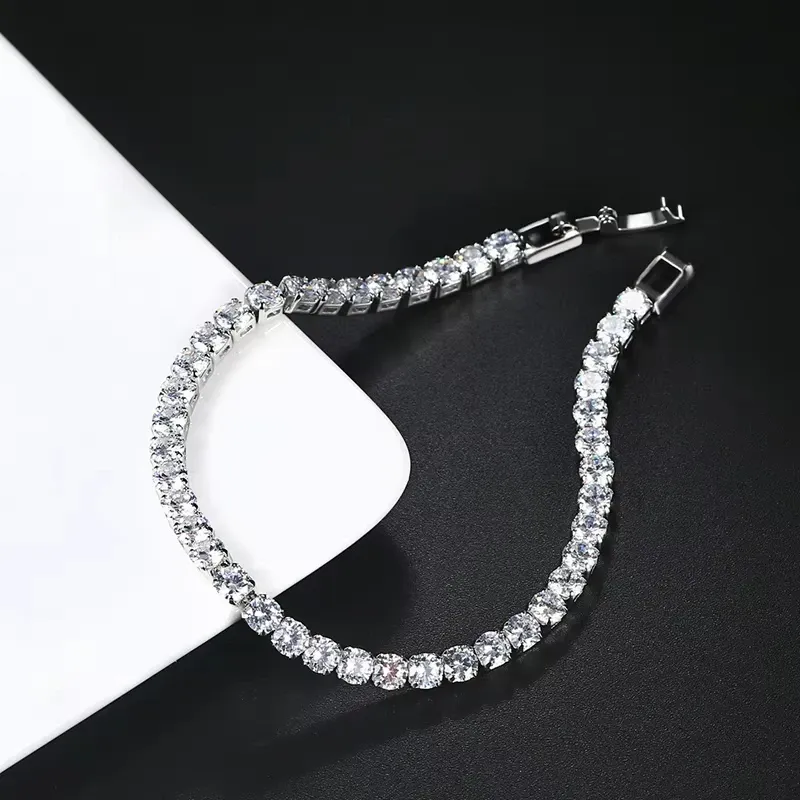 Luxury Gold Silver Princess Bracelet Bangle for Women - Anniversary Gift, Fashion Jewelry for Special Occasions showcase 2