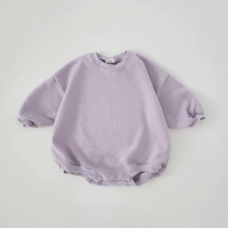 Baby Boy Girl Christmas Outfit Romper Jumpsuit Sweatshirt Pullover Bodysuit for Fall Winter Xmas Child Clothes thumbnail 2