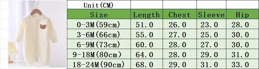 Autumn Baby Clothes Bodysuit Romper for Boys & Girls, 100% Cotton Long Sleeve Loungewear Outfit for Newborns 0-24 Months, Solid Color Soft & Cozy Sleepwear showcase 1
