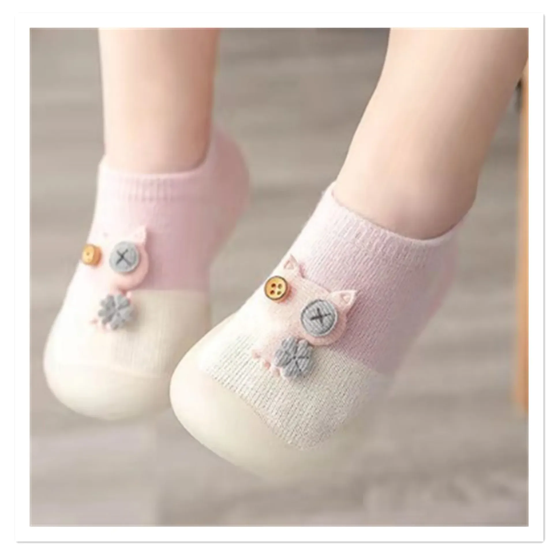 Baby Summer Sandals Shoes for Girls & Boys, Anti-Slip Soft Sole Toddler Walkers, Breathable Mesh Fabric Prewalkers, Ages 1-4 Years thumbnail 3