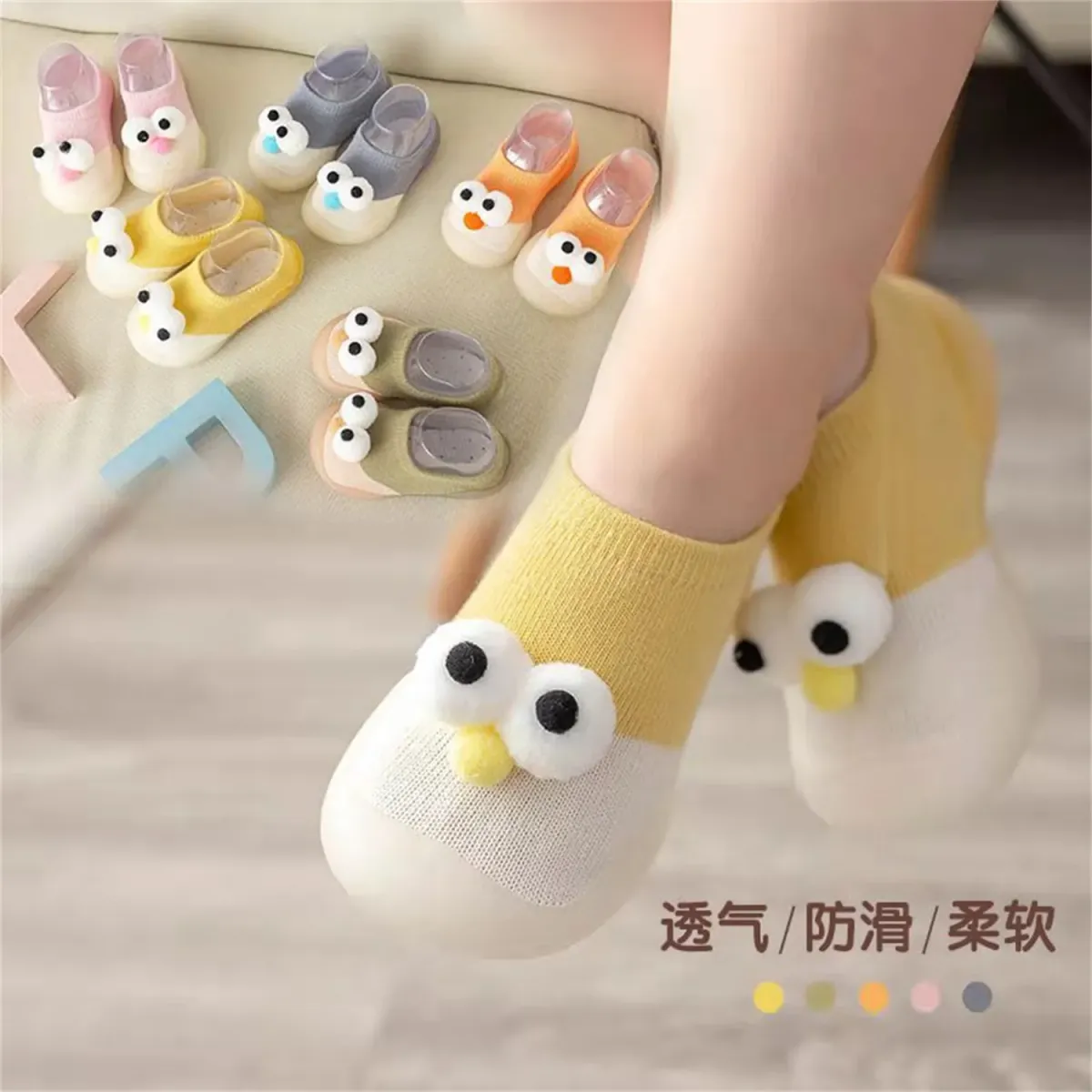Baby Summer Sandals Shoes for Girls & Boys, Anti-Slip Soft Sole Toddler Walkers, Breathable Mesh Fabric Prewalkers, Ages 1-4 Years showcase 10