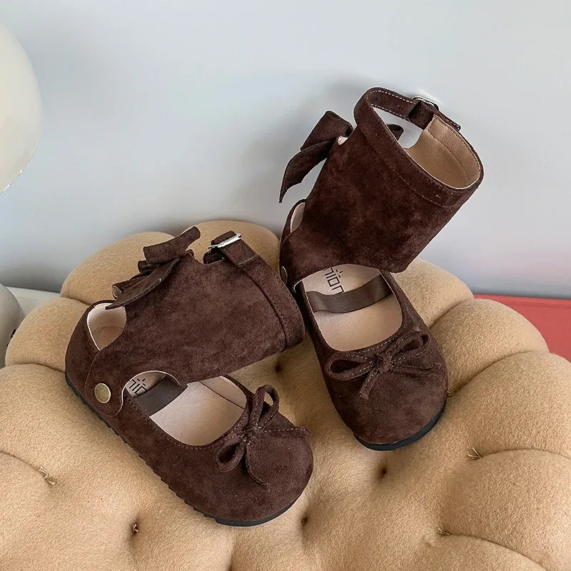 Fashionable Spring Autumn Children's Leather Boots for Girls, Two-in-One Toddler Flat Shoes, Trendy Retro Style Kids Boots, Hot Sale New Arrival showcase 8
