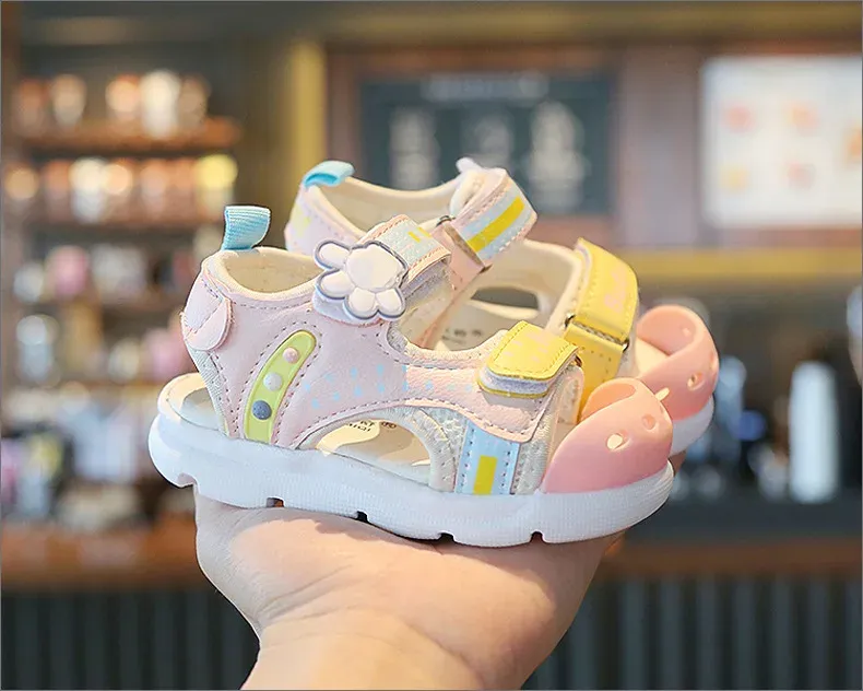 Cartoon Big Finger Children Sandals - Breathable Summer Soft Baby Girls Boys Shoes for Toddlers showcase 9