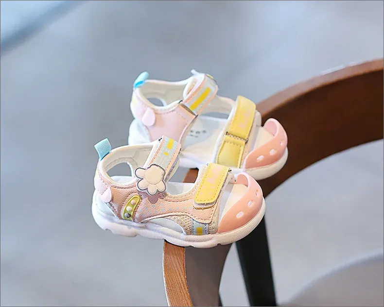 Cartoon Big Finger Children Sandals - Breathable Summer Soft Baby Girls Boys Shoes for Toddlers showcase 10