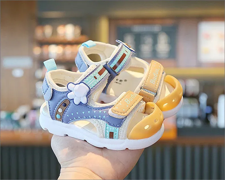Cartoon Big Finger Children Sandals - Breathable Summer Soft Baby Girls Boys Shoes for Toddlers showcase 5