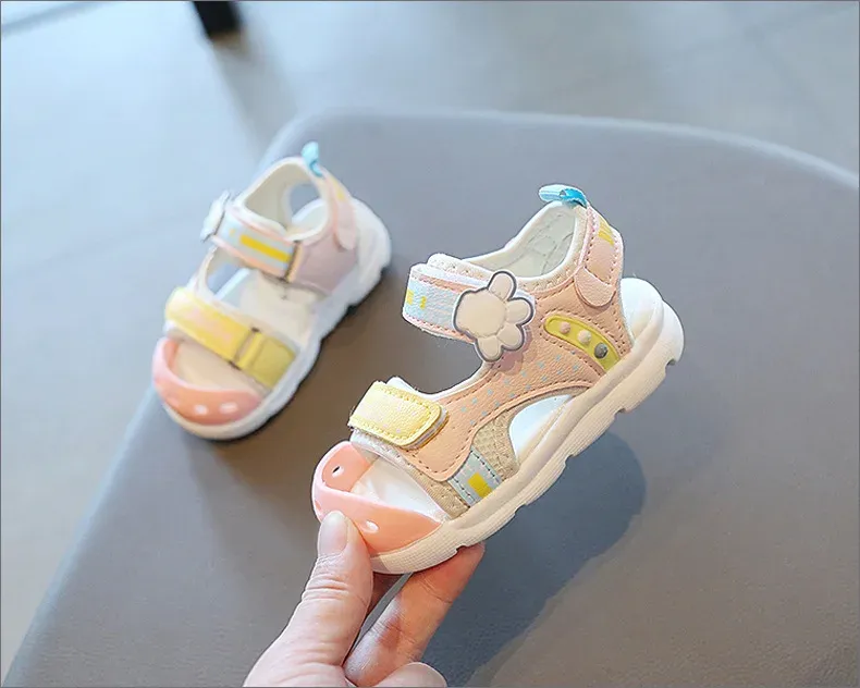 Cartoon Big Finger Children Sandals - Breathable Summer Soft Baby Girls Boys Shoes for Toddlers showcase 11