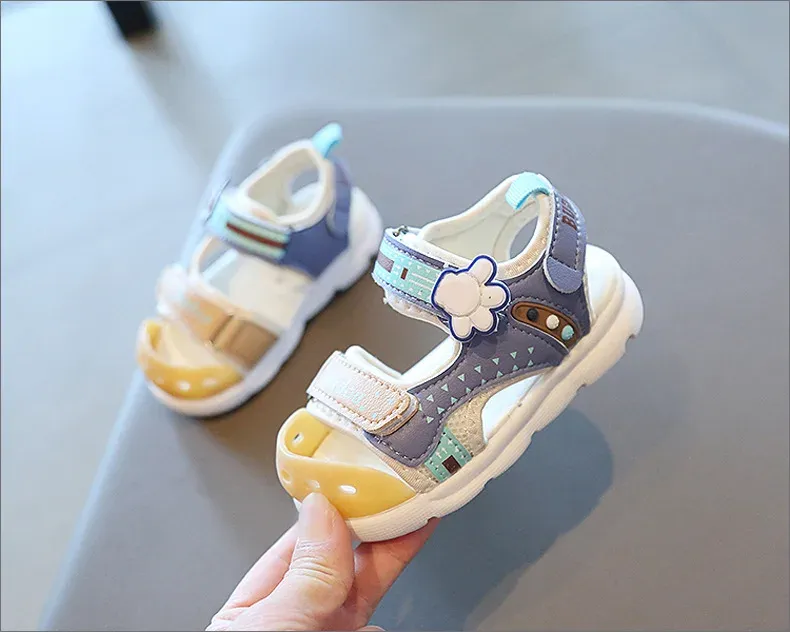 Cartoon Big Finger Children Sandals - Breathable Summer Soft Baby Girls Boys Shoes for Toddlers showcase 8