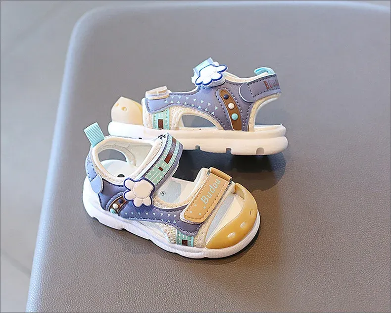 Cartoon Big Finger Children Sandals - Breathable Summer Soft Baby Girls Boys Shoes for Toddlers showcase 7