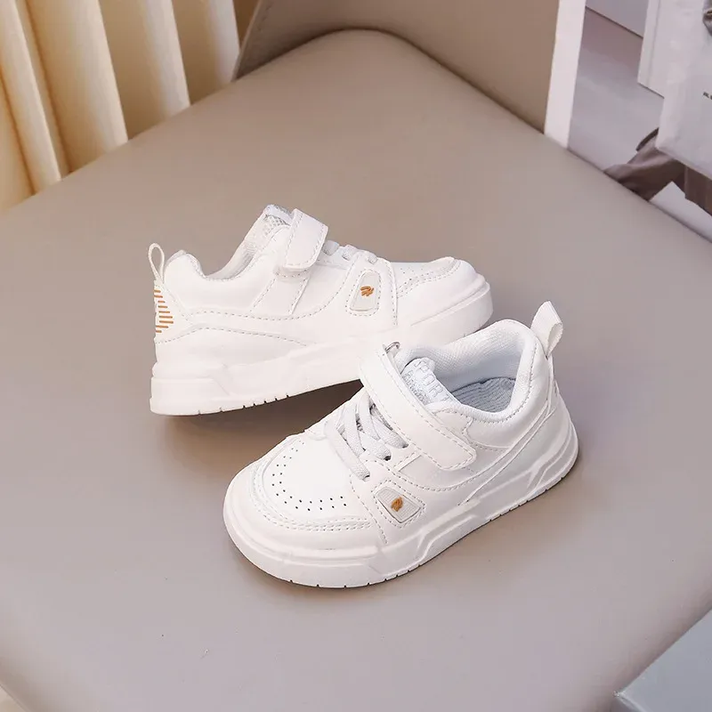 Cute Infant Toddler Girls Boys Fashion Sneakers - Classic Tennis Style First Walker Shoes for Babies thumbnail 2