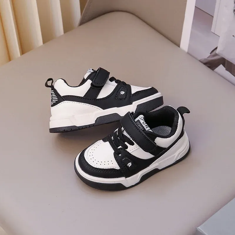 Cute Infant Toddler Girls Boys Fashion Sneakers - Classic Tennis Style First Walker Shoes for Babies thumbnail 1