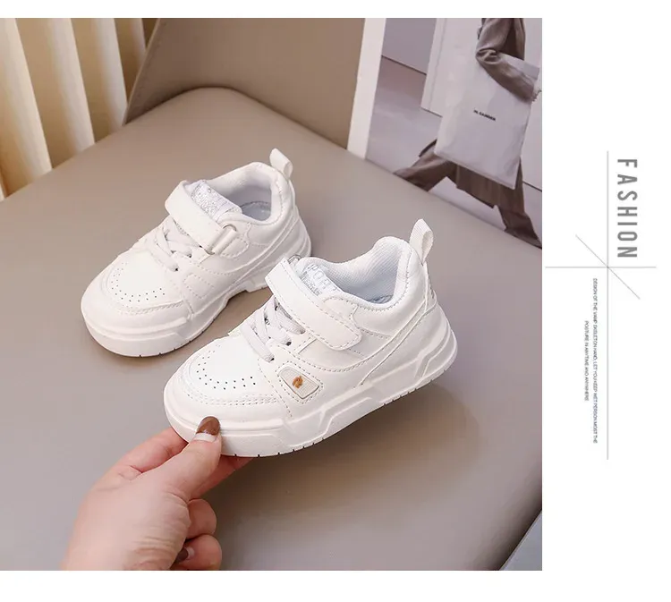 Cute Infant Toddler Girls Boys Fashion Sneakers - Classic Tennis Style First Walker Shoes for Babies showcase 11
