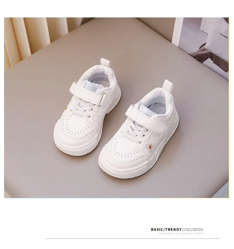 Cute Infant Toddler Girls Boys Fashion Sneakers - Classic Tennis Style First Walker Shoes for Babies showcase 12