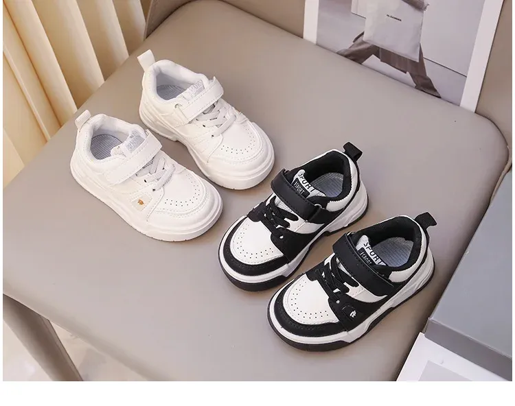 Cute Infant Toddler Girls Boys Fashion Sneakers - Classic Tennis Style First Walker Shoes for Babies showcase 2