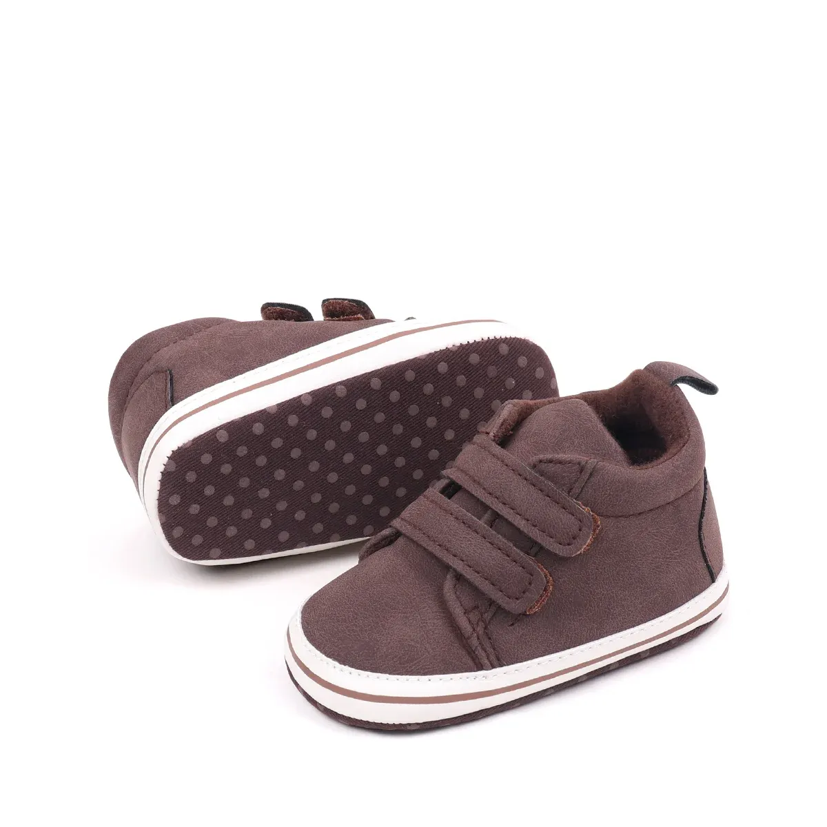 2025 Autumn Baby Boys First Walking Shoes - Soft TPR Sole, Non-Slip Indoor Outdoor Toddler Sneakers for 0-18 Months, Fashionable Design showcase 15