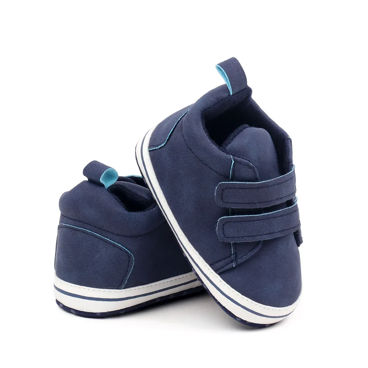 2025 Autumn Baby Boys First Walking Shoes - Soft TPR Sole, Non-Slip Indoor Outdoor Toddler Sneakers for 0-18 Months, Fashionable Design showcase 9