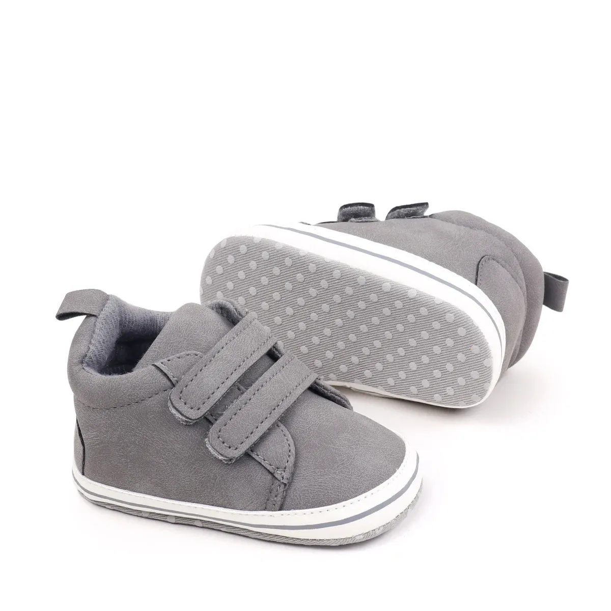 2025 Autumn Baby Boys First Walking Shoes - Soft TPR Sole, Non-Slip Indoor Outdoor Toddler Sneakers for 0-18 Months, Fashionable Design showcase 7