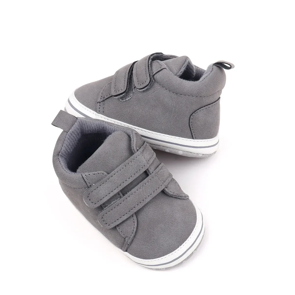 2025 Autumn Baby Boys First Walking Shoes - Soft TPR Sole, Non-Slip Indoor Outdoor Toddler Sneakers for 0-18 Months, Fashionable Design showcase 6