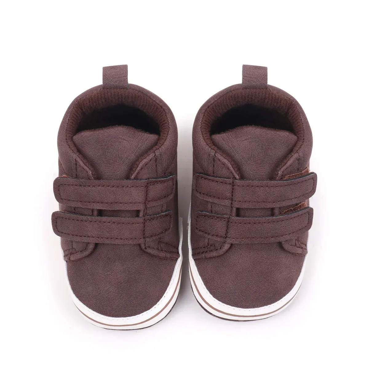 2025 Autumn Baby Boys First Walking Shoes - Soft TPR Sole, Non-Slip Indoor Outdoor Toddler Sneakers for 0-18 Months, Fashionable Design showcase 13