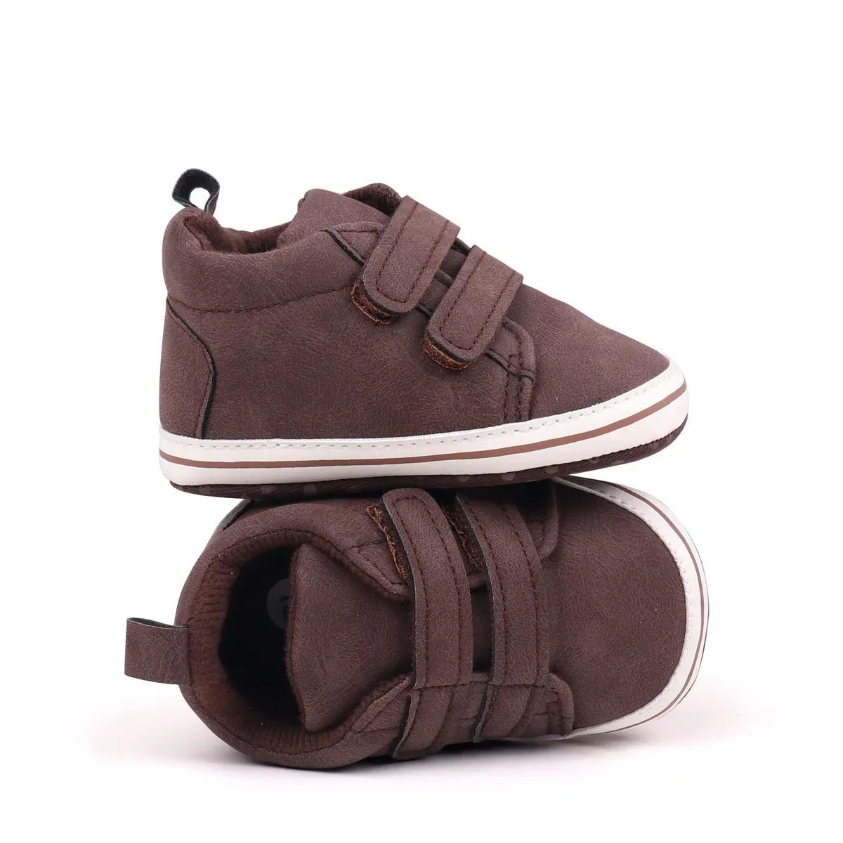 2025 Autumn Baby Boys First Walking Shoes - Soft TPR Sole, Non-Slip Indoor Outdoor Toddler Sneakers for 0-18 Months, Fashionable Design showcase 14