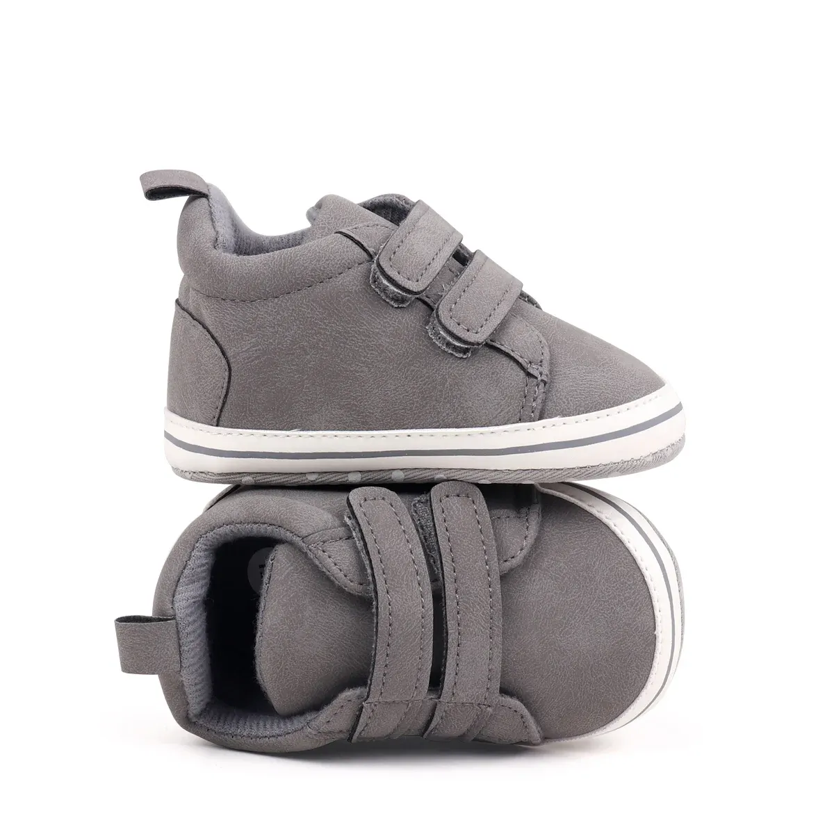 2025 Autumn Baby Boys First Walking Shoes - Soft TPR Sole, Non-Slip Indoor Outdoor Toddler Sneakers for 0-18 Months, Fashionable Design showcase 5