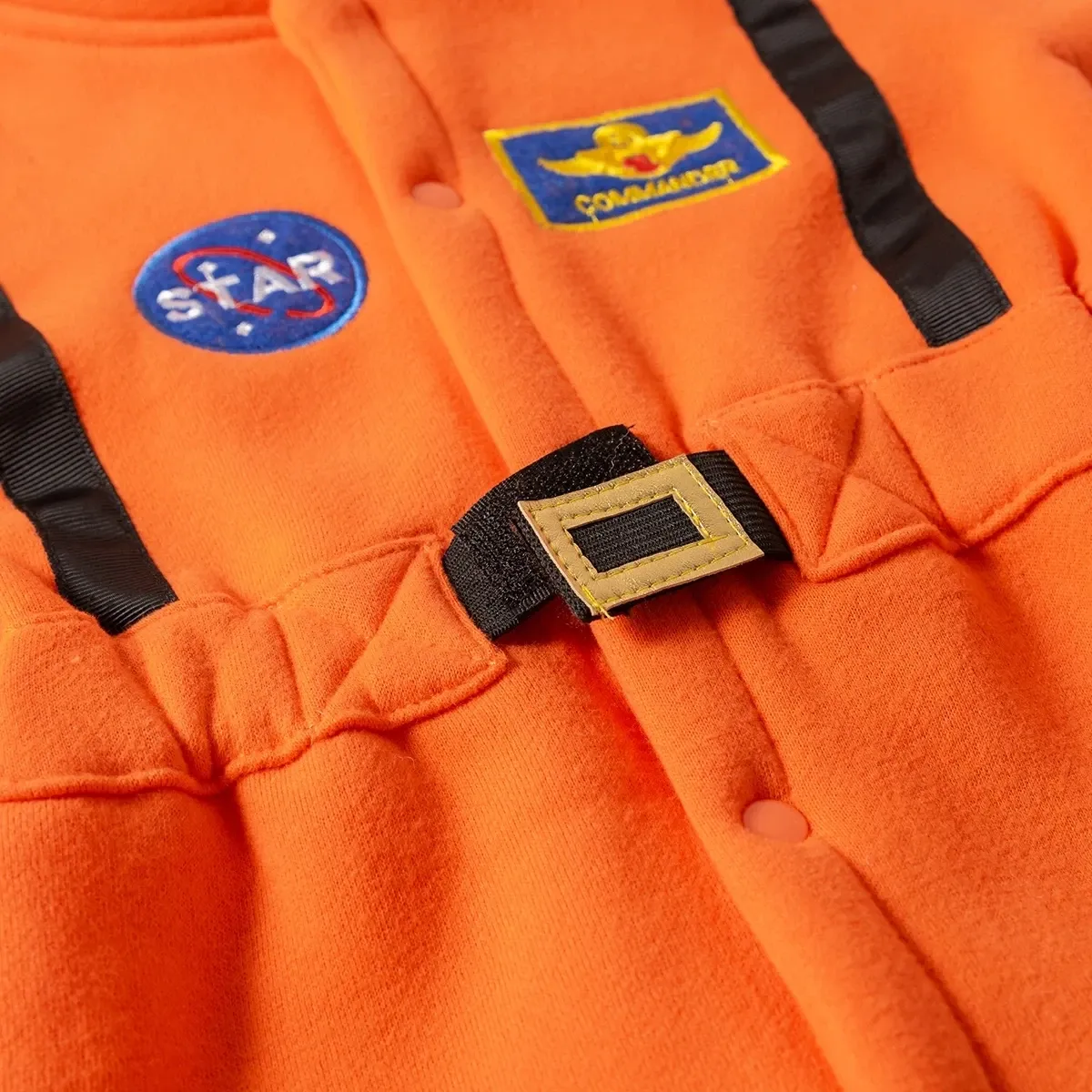 Cute Astronaut Cosplay Costume Romper for Baby Boys and Girls, Toddler Infant Space Suit Jumpsuit for Halloween, Birthday Parties, and Dress-Up Fun showcase 9