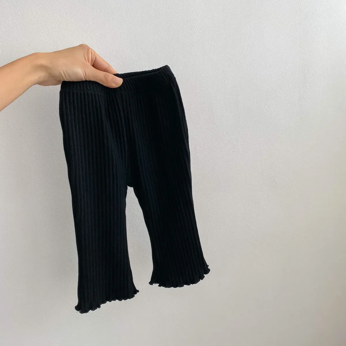 Baby Summer Slim Fit Trousers for Newborn Boys & Toddlers, Solid Color Stretch Pants for Girls, Infant Casual Breathable Clothing showcase 4
