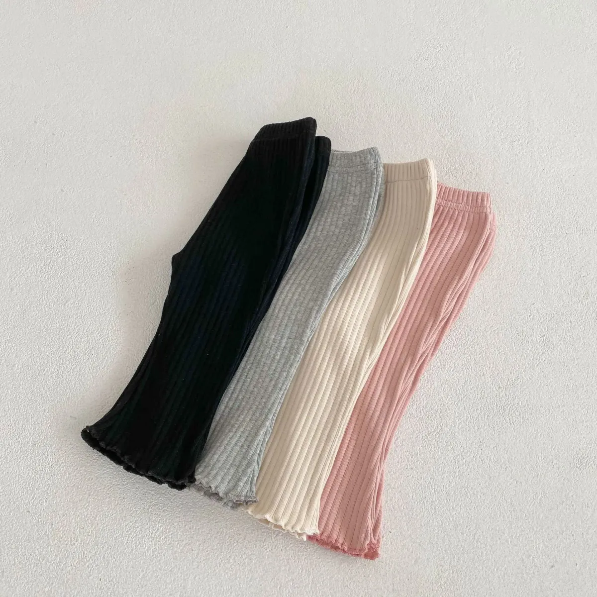 Baby Summer Slim Fit Trousers for Newborn Boys & Toddlers, Solid Color Stretch Pants for Girls, Infant Casual Breathable Clothing showcase 9