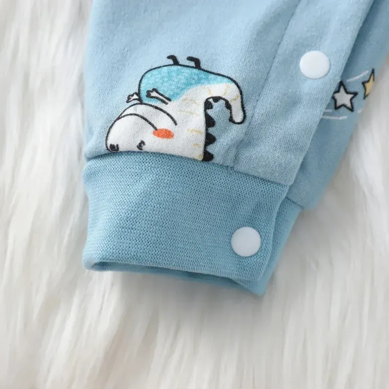 Newborn Baby Romper Autumn Spring 100% Cotton Long Sleeve Cute Infant Clothes for Girls and Boys 0-18 Months Soft Breathable showcase 10