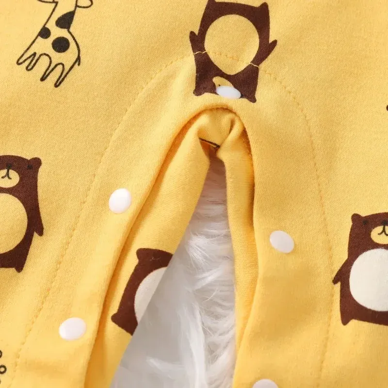 Newborn Baby Romper Autumn Spring 100% Cotton Long Sleeve Cute Infant Clothes for Girls and Boys 0-18 Months Soft Breathable thumbnail 6