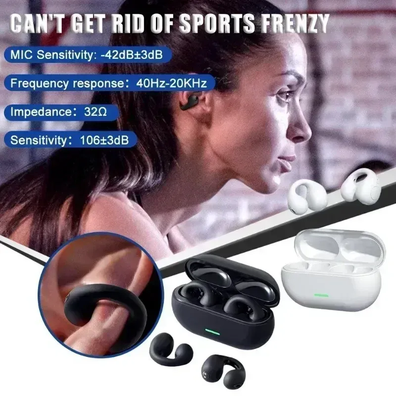 T75 Bone Conduction Wireless Bluetooth 5.3 Headphones, HiFi Sound Quality Waterproof TWS Sports Earphones for Running, Cycling, and Outdoor Activities showcase 7